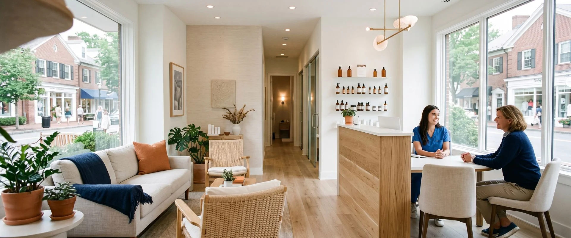 medical spa in Darien Downtown, Connecticut