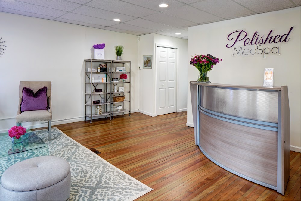Polished MedSpa M/W/F Essex. T/Thur Branford
